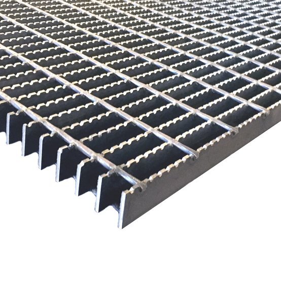 Expanded Metals Serrated Grating ASTM A1011 CS-B Painted